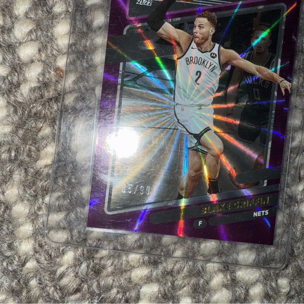 blake griffin 68/99 baseball card